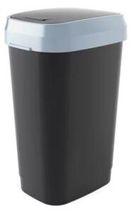 Billenős szemetes, 50 l, CURVER Dual, fekete (UCCDUAL)