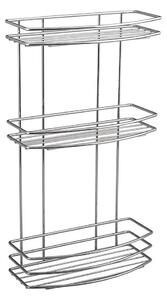 Aqualine Aqualine - Háromszintes zuhany fali polc KRÓM LINE fényezett króm SH0020