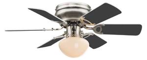 ZEVENTI ZEVENTI - Mennyezeti ventilátor GALDANA 1xE27/60W/230V szürke/fehér ZV0014