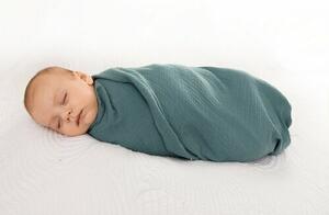 Babymatex Wrap zöld , 80 x 120 cm