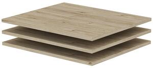 BERNO polcok, 120 cm | Jackson hickory tölgy