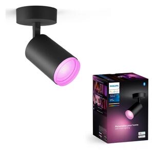Philips Philips - LED RGBW Dimmelhető spotlámpa Hue FUGATO 1xGU10/4,2W/230V fekete P6180
