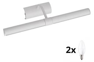 Brilagi Brilagi - LED Képmegvilágító DANAE 2xE14/6W/230V fehér LEDBG0812