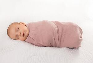 Babymatex Wrap rózsaszín , 80 x 120 cm