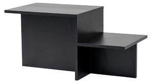 Harmony Wood Black dohányzóasztal