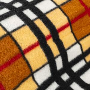 Brown Cube filc takaró, 150 x 200 cm