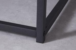 Design dohányzóasztal Damaris 100 cm fekete