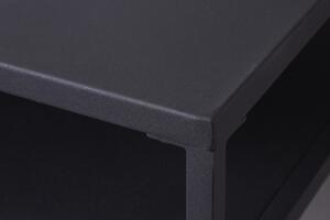 Design dohányzóasztal Damaris 100 cm fekete