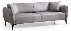 Design 3 személyes kanapé Beasley 220 cm szürke