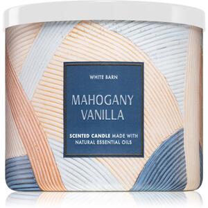 Bath & Body Works Mahogany Vanilla illatos gyertya III. 411 g