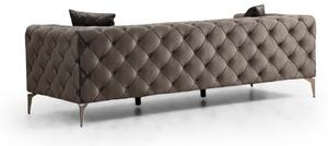 Design 3 személyes kanapé Rococo 237 cm antracit