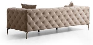Design 3 személyes kanapé Rococo 237 cm ecru