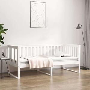 VidaXL fehér tömör fenyőfa kanapéágy 100 x 200 cm