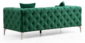 Design kanapé Rococo 197 cm zöld