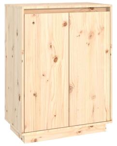 Fenyőfa Cipőszekrény - 2 Ajtós - 60x35x80 cm