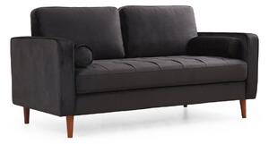 Design kanapé Jarmaine 175 cm fekete