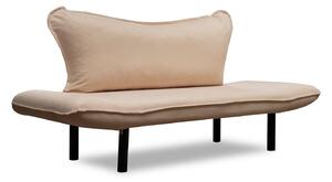 Design összecsukható kanapé Wenda 140 cm krém