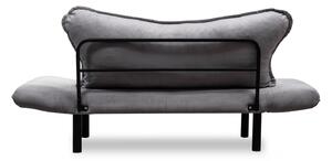 Design összecsukható kanapé Wenda 140 cm szürke - Raktáron