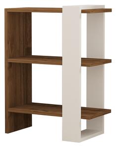 Könyvtár Gaye Walnut White