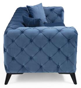 Design kanapé Rococo 197 cm kék