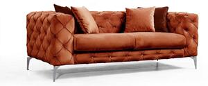 Design kanapé Rococo 197 cm narancssárga