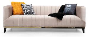 Design 3 személyes kanapé Telissa 222 cm bézs
