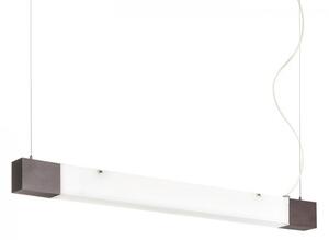 FARGO függő lámpa fekete szatén üveg 230V G5 24W
