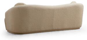 Design 3 személyes kanapé Tanicia 225 cm krém