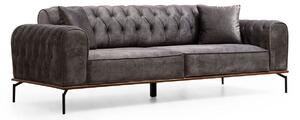 Design 3-személyes kanapé Tamarice 225 cm antracit