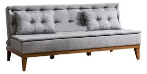 Design összecsukható kanapé Rafiya 180 cm szürke