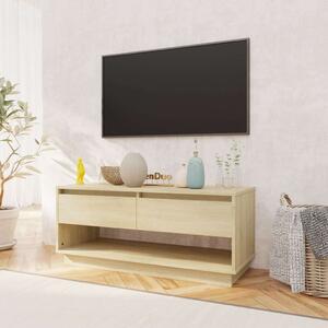 Sonoma tölgy színű forgácslap tv-szekrény 102 x 41 x 44 cm