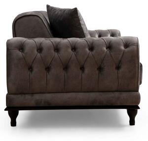 Design ágyazható kanapé Rococo 220 cm antracit