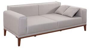 Design 3 személyes kanapé Malisha 223 cm krém