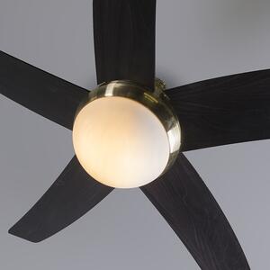 Mennyezeti ventilátor arany távirányítóval - Cool