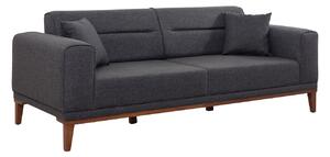 Design 3 személyes kanapé Malisha 223 cm antracit