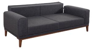 Design 3 személyes kanapé Malisha 223 cm antracit