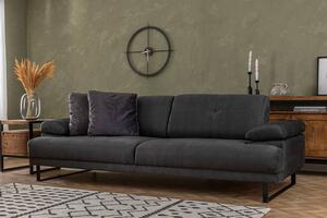 Design 3 személyes kanapé Vatusia 239 cm antracit