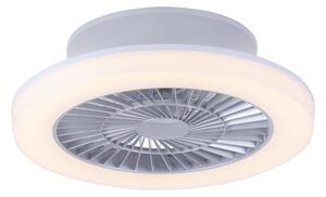 Design mennyezeti ventilátor szürke, LED-del - Maki