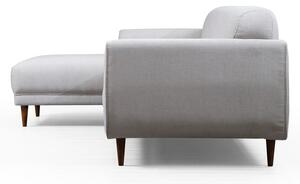 Design összecsukható kanapé Haylia 287 cm bézs - bal