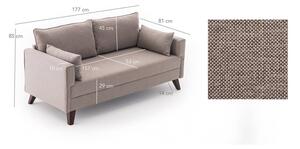 Design kanapé Marisela 177 cm krém