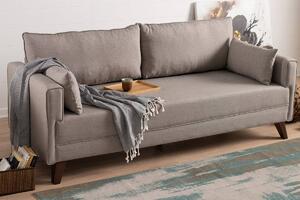 Design összecsukható kanapé Marisela 208 cm krém