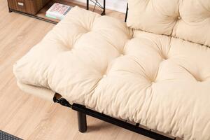 Design kanapéágy Wilona 155 cm krém
