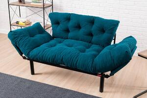 Design kanapéágy Wilona 155 cm kerozin kék