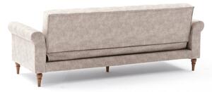 Design összecsukható kanapé Bahula 223 cm krém