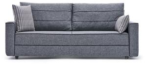 Design kihúzható kanapé Sanjay 215 cm szürke