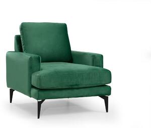 Design fotel Fenicia zöld