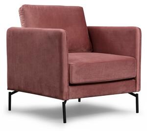 Design fotel Laisha rózsaszín