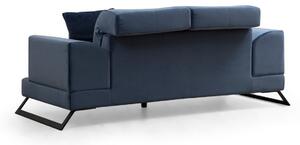 Design kanapé Heimana 185 cm sötétkék