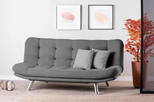 Design ágyazható kanapé Sabelle 200 cm szürke