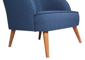 Design fotel Jadine kék